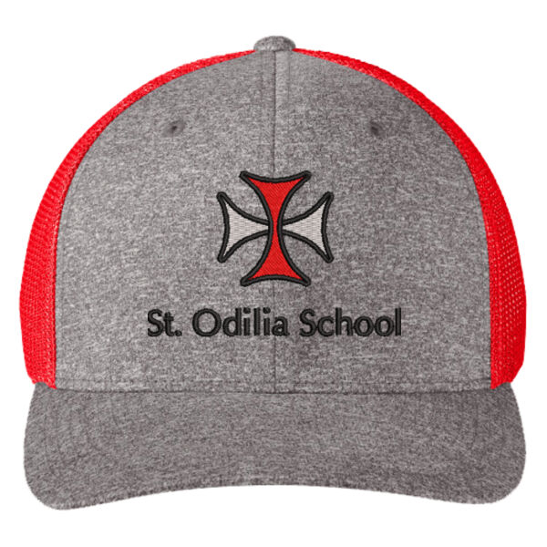 Port Authority ® - Flexfit ® Melange Mesh Back Trucker Cap - Embroidered Logo Thumbnail