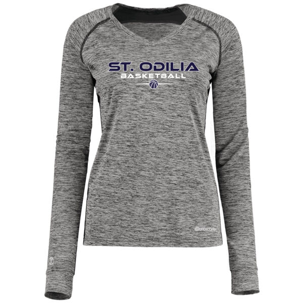 LADIES Holloway Ladies Electrify Coolcore Long Sleeve Tee - Printed Logo Thumbnail