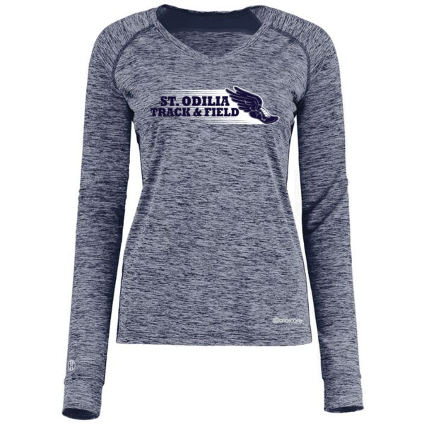 LADIES Holloway Ladies Electrify Coolcore Long Sleeve Tee - Printed Logo Thumbnail
