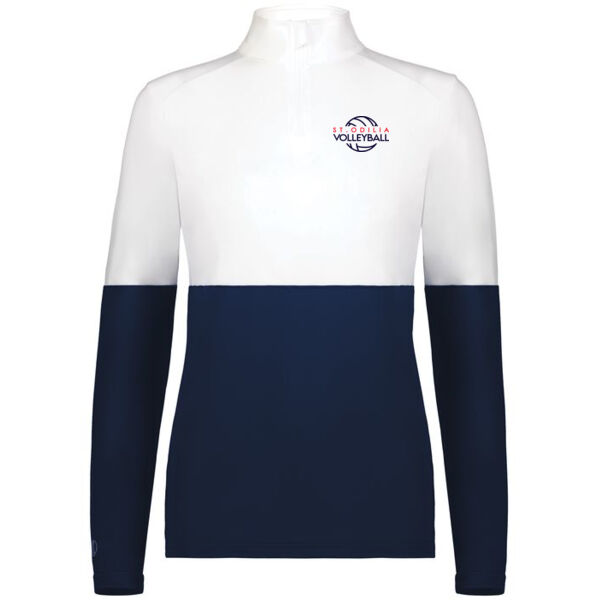 Holloway Ladies Momentum Team 1/4 Zip Pullover  - Embroidered Logo Thumbnail