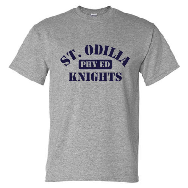 ADULT SIZES - Phy Ed Uniforms - Gildan - DryBlend T-shirt - Printed Logo Thumbnail