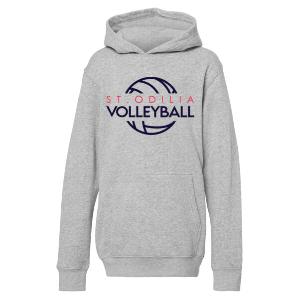 Youth Triblend Fleece Hooded Sweatshirt - Printed Logo Thumbnail