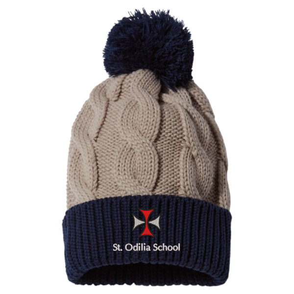 Richardson - Chunk Twist Cuffed Beanie - Embroidered Logo Thumbnail