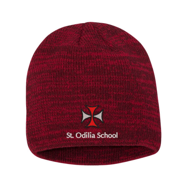 Sportsman - 8" Marled Knit Beanie  - Embroidered Logo Thumbnail
