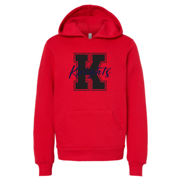 BELLA + CANVAS - Youth Sponge Fleece Hoodie - Printed Logo Thumbnail