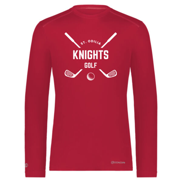 Holloway Unisex Essential Long Sleeve T Shirt - Printed Logo Thumbnail